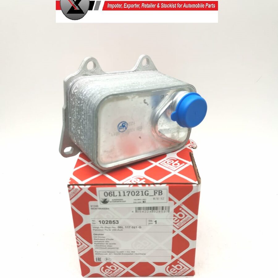 AUDI A4, AUDI A3, VW GOLF OIL COOLER, FEBI 102853 (06L117021G_FB)