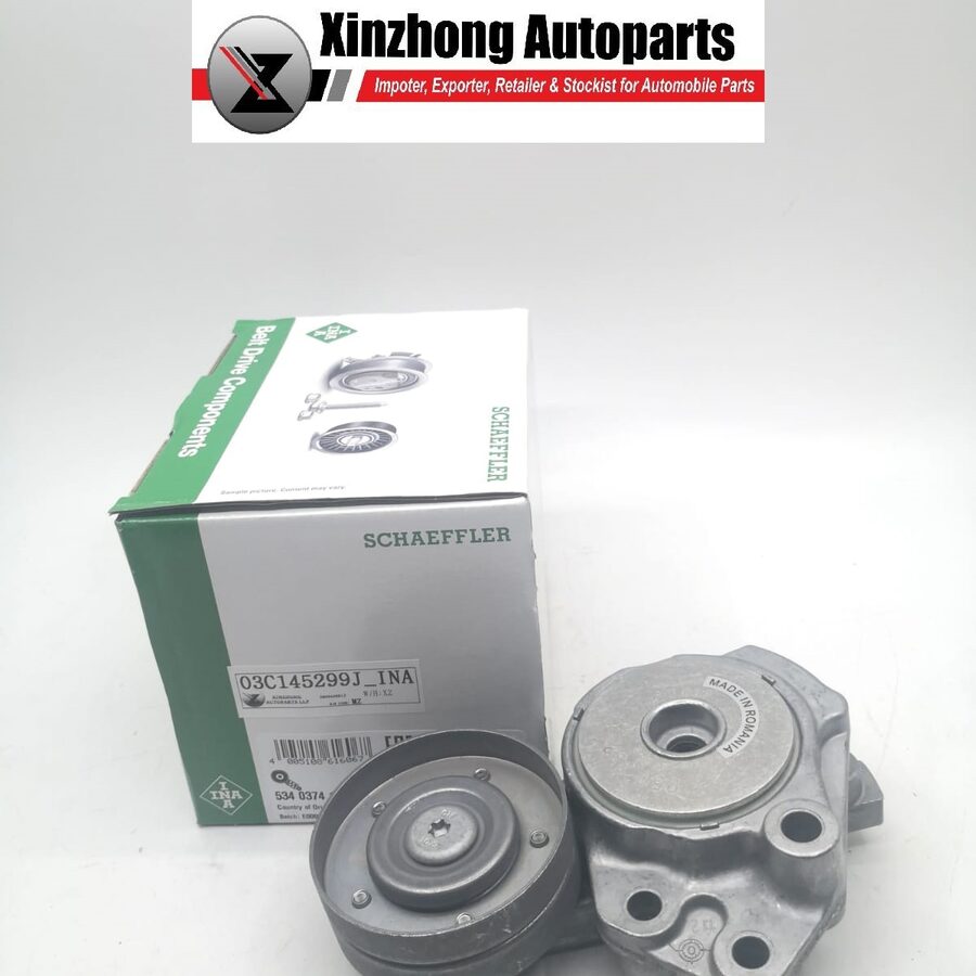 AUDI A1, VW TIGUAN, VW GOLF TENSIONER PULLEY, INA 534037410 (03C145299J_INA)