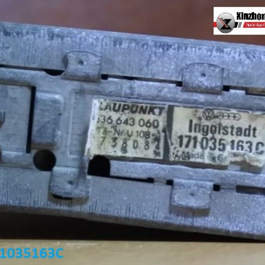 ORIGINAL VW GOLF MK1 up to 1976 BLAUPUNKT (INGOLSTADT) (171035163C)