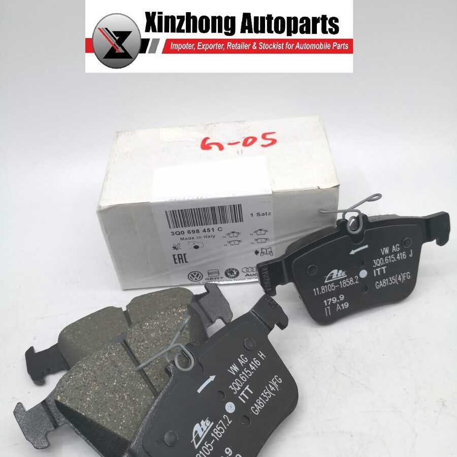 KODIAQ 1.4 CZEA 2018 onwards RR BRAKE PAD (3Q0698451C)