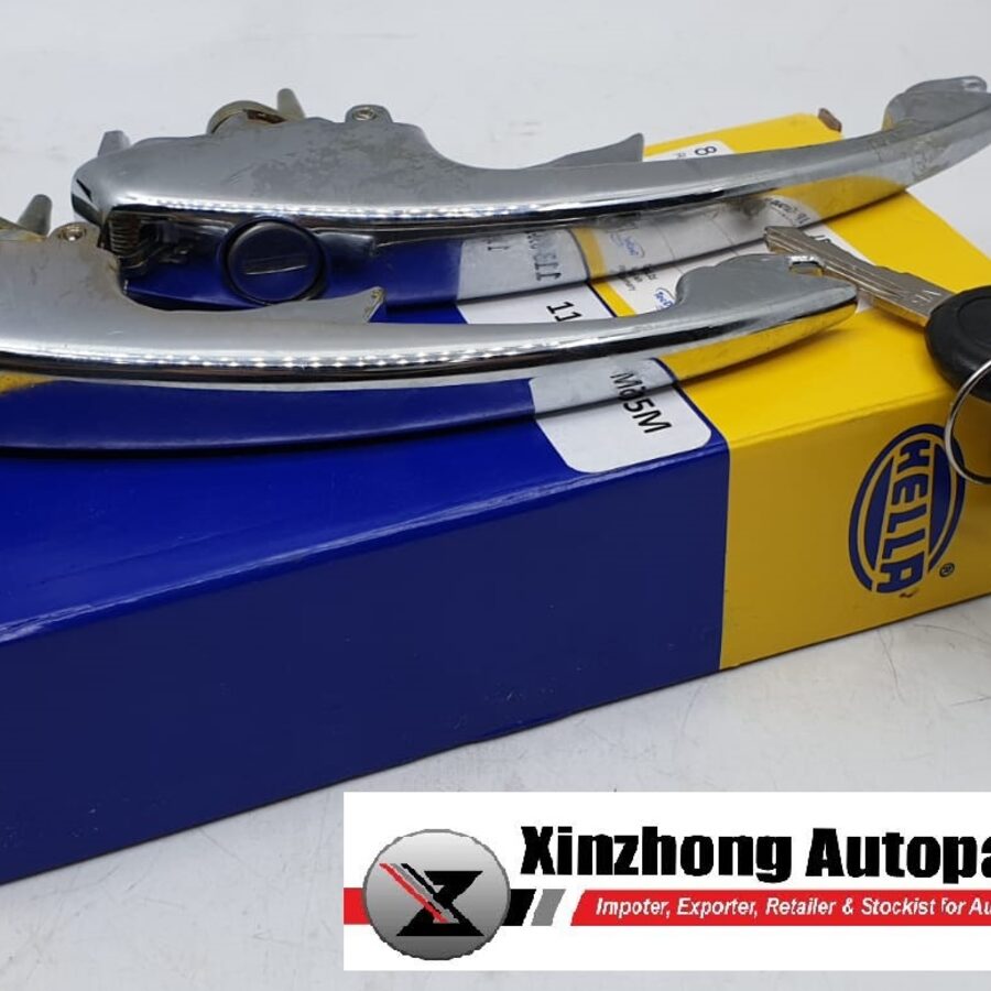 DOOR HANDLE KIT,WITH SAME KEYS FOR THE BOTH DOOR,CHROME,LEFT/RIGHT,HELLA (113989205M_JP)