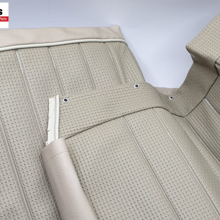 BEIGE/ SADDLE SEAT COVER