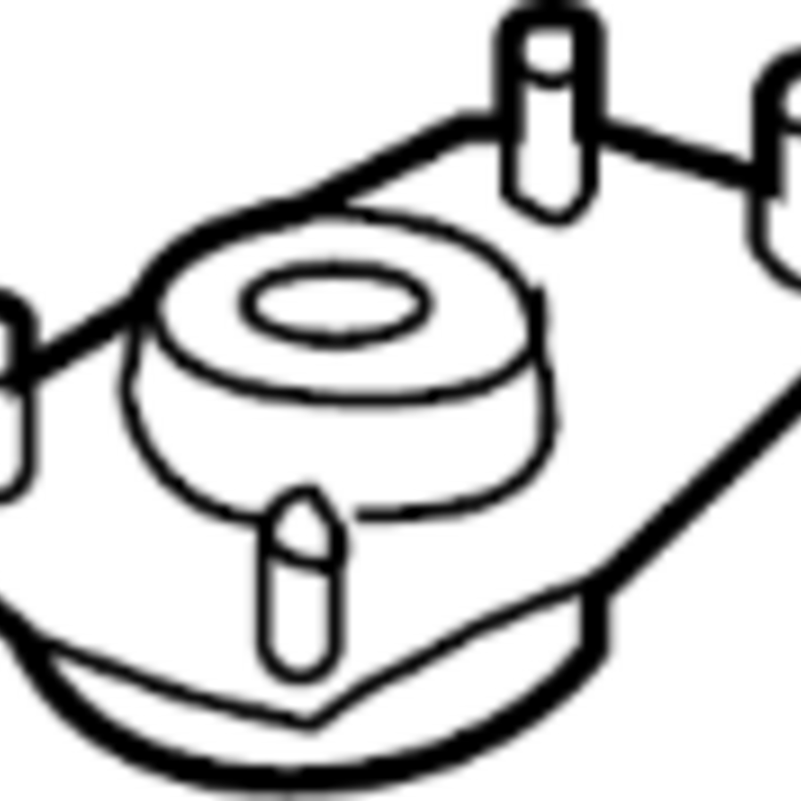 VOLVO V90 2017 REAR ABS MOUNT (V31476555)