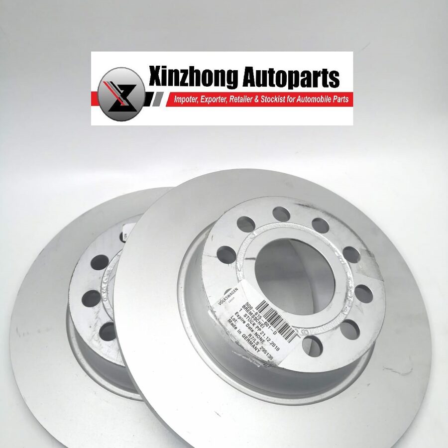 AUDI A3 2017 onwards, VW TOURAN 2016 1.4CC REAR BRAKE DISC (5Q0615601D)