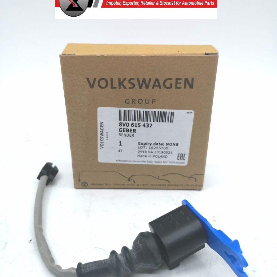 AUDI A3 2017 onwards, SKODA OCTAVIA RS 2018-2020, VW TOURAN 2016 1.4CC FRONT BRAKE SENSOR (8V0615437)