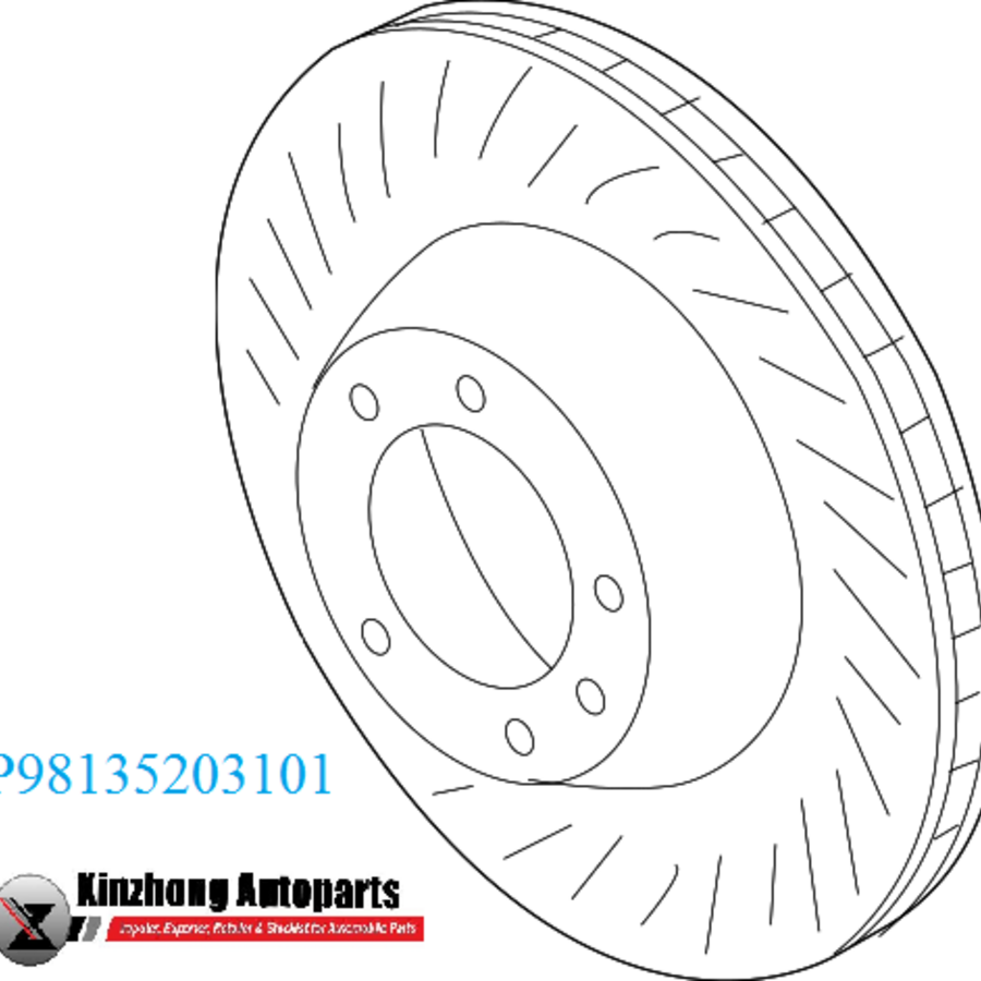 REAR BRAKE DISC (P98135203101)